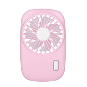 Portable Hand Held USB Rechargeable Mini Fan(Pink)