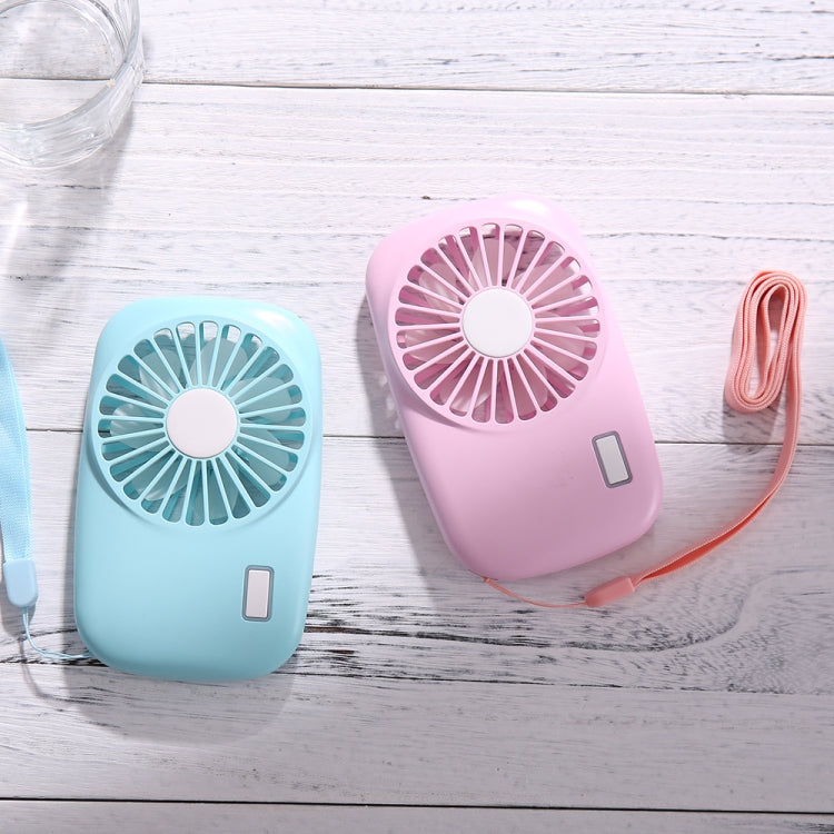Portable Hand Held USB Rechargeable Mini Fan(Pink)