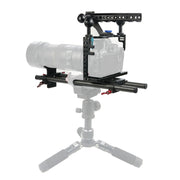 Camera Metal Video Cage Handle Stabilizer for Panasonic LUMIX GH3/GH4(Black)