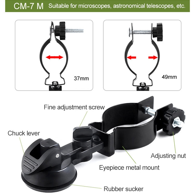 Eyeskey  Universal Mobile Phone Photograph Holder Clip Microscope Astronomical Telescope Clip(CM-7 M)