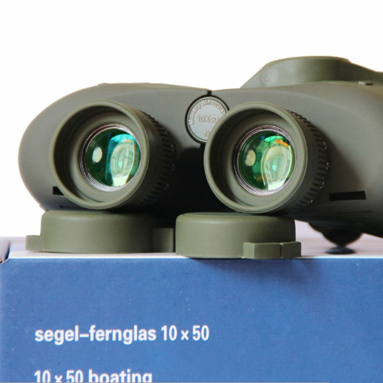 Bostron Telescope High-definition Navigation Floating 10X50 with Compass Water-resistant Ranging Low Light Level Night Vision Binoculars