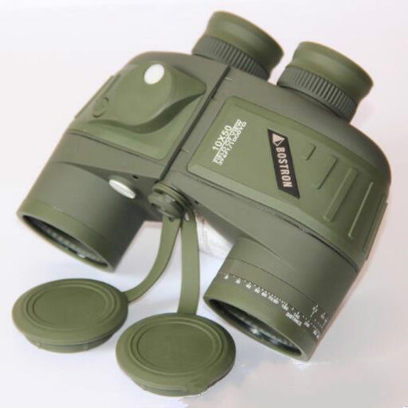 Bostron Telescope High-definition Navigation Floating 10X50 with Compass Water-resistant Ranging Low Light Level Night Vision Binoculars