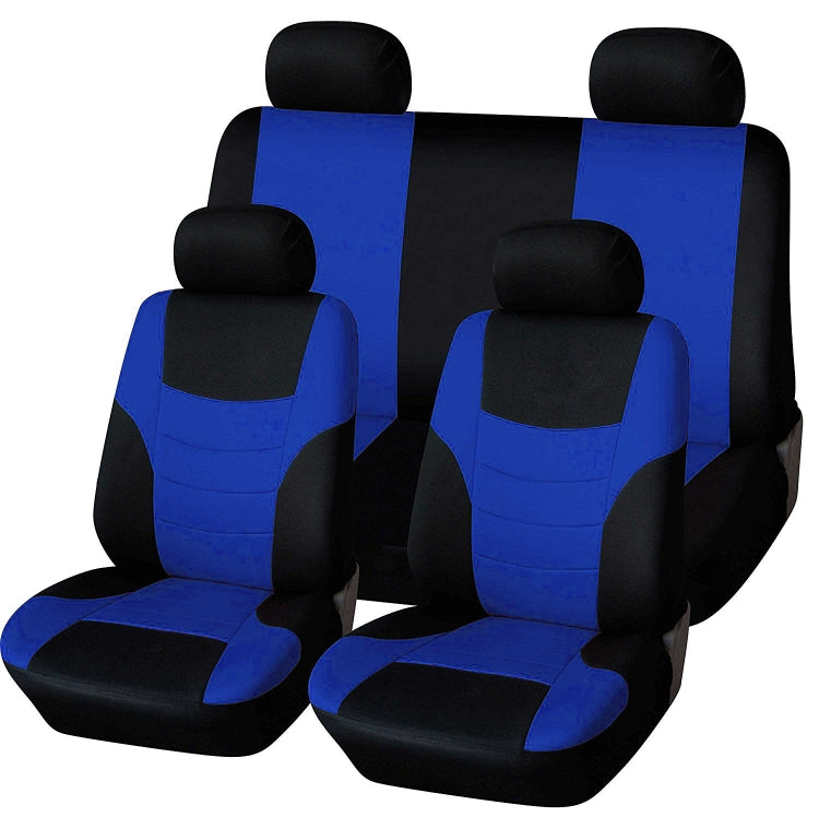 Universal Car Seat Cover Personality Stitching Automotive Chairs Protective Sleeve Cloth Automobile Seats Covers(Yellow)
