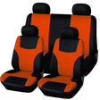 Universal Car Seat Cover Personality Stitching Automotive Chairs Protective Sleeve Cloth Automobile Seats Covers(Orange) - free shipping - PMC TechLife - Order now!
