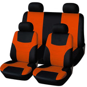 Universal Car Seat Cover Personality Stitching Automotive Chairs Protective Sleeve Cloth Automobile Seats Covers(pink)