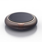 Intelligent Formaldehyde Removal Haze Negative Ion Solar Car Air Purifier(Gold)