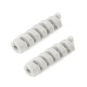 Spiral Style Silicone Data Cable Protective Cover Anti-wire Break Winder(Gray)