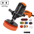 Car Beauty Sealing Glaze Polishing Machine Tile Repair Waxing Machine With Sponge Set, Model: 110V US Plug - Polishing Machine & Accessories by PMC TechLife | Online Shopping South Africa | PMC TechLife | Buy Now Pay Later Mobicred