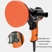 Car Beauty Sealing Glaze Polishing Machine Tile Repair Waxing Machine With Sponge Set, Model: 110V US Plug