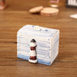 Wooden Pirate Jewellery Storage Box Case Holder Vintage Desk Storage Box(Lighthouse) - free shipping - PMc TechLife - Order now!