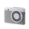 Portable Mini Usb Charging Camera Fan Hanging Neck Small Fan(Gray) - Electric Fans by PMC TechLife | Online Shopping South Africa | PMC TechLife | Buy Now Pay Later Mobicred