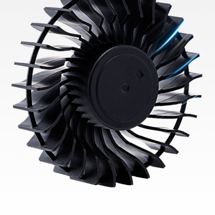 Portable Mini Usb Charging Camera Fan Hanging Neck Small Fan(Blue)