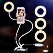 Live Beauty Fill Light LED Eye Care Student Bed Reading Light(White)