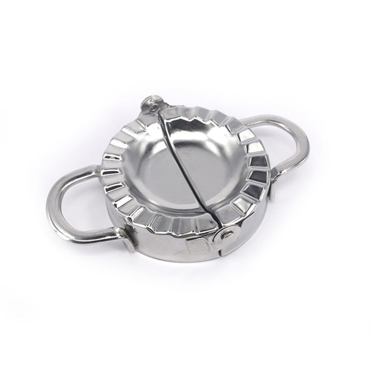 Stainless Steel Dumpling Maker Dough Cutter Dumpling Mould Kitchen Accessories Pastry Tools, Specification:Small 7.7cm with White Box