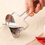 Stainless Steel Dumpling Maker Dough Cutter Dumpling Mould Kitchen Accessories Pastry Tools, Specification:7.3 Dumplings Round knife