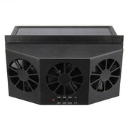 Solar Car Radiator Energy Saving Environmental Protection Detoxification Deodorization Radiator(Black)
