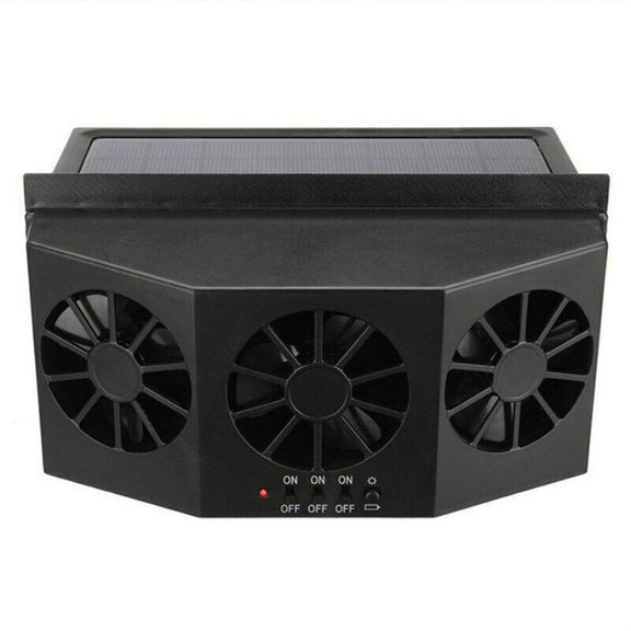 Solar Car Radiator Energy Saving Environmental Protection Detoxification Deodorization Radiator(Black)