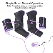 Air Wave Pneumatic Leg Massager Home Air Pressure Massager, Plug Type:US Plug