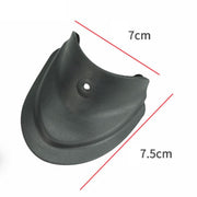 3 Pairs Scooter Fender Fishtail Rubber Front And Rear Fender Modified Accessories for Xiaomi M365 / Pro(Mudguard Black)