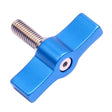 10PCS T-shaped Screw Multi-directional Adjustment Hand Screw Aluminum Alloy Handle Screw, Specification:M6(Blue) - Screws by PMC TechLife | Online Shopping South Africa | PMC TechLife | Buy Now Pay Later Mobicred