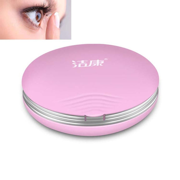 Jie Kang Contact Lens Cleaner and Contact Lens Automatic Cleaning Machine Box(Girlish Pink)