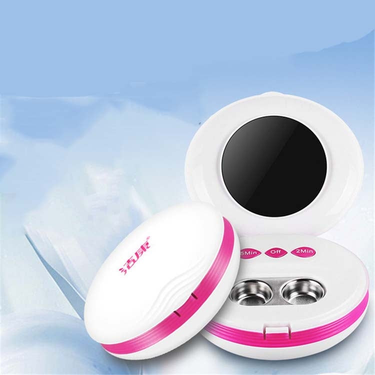 Jie Kang Contact Lens Cleaner and Contact Lens Automatic Cleaning Machine Box(Rose Red White)