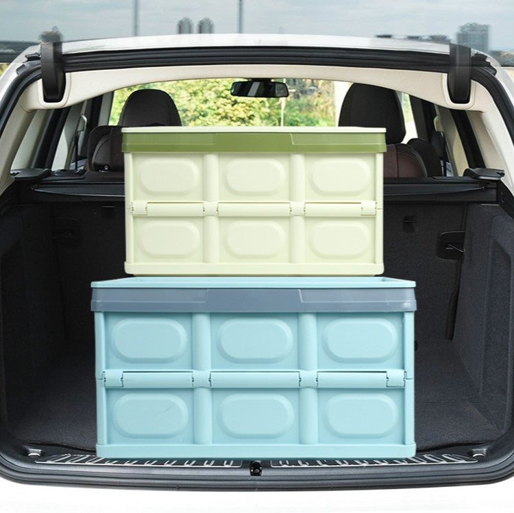 Car Trunk Storage Box Foldable Car Plastic Storage Box, Size:S(Black)