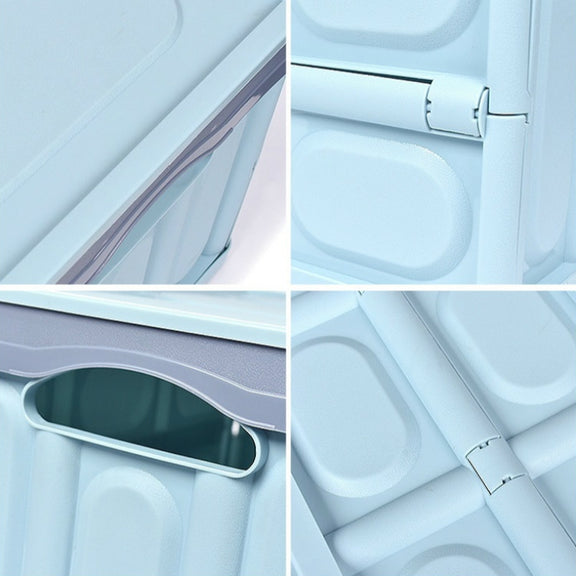 Car Trunk Storage Box Foldable Car Plastic Storage Box, Size:S(Green)