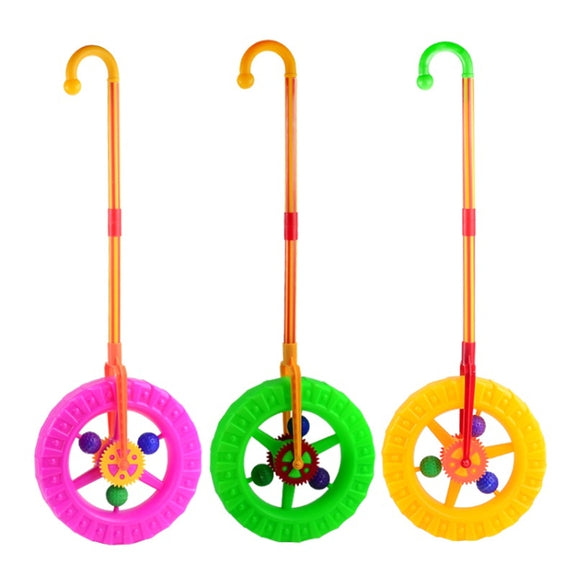 Trolley Toys Baby Walker Single Wheel Pusher Random Color Delivery