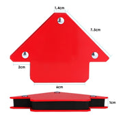 Magnetic Welding Positioner Triangular Strong Magnetic Holder, Size:25 Pounds
