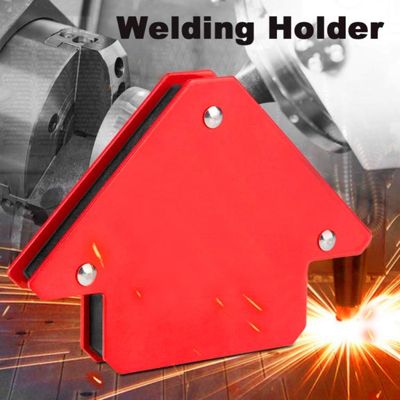 Magnetic Welding Positioner Triangular Strong Magnetic Holder, Size:25 Pounds