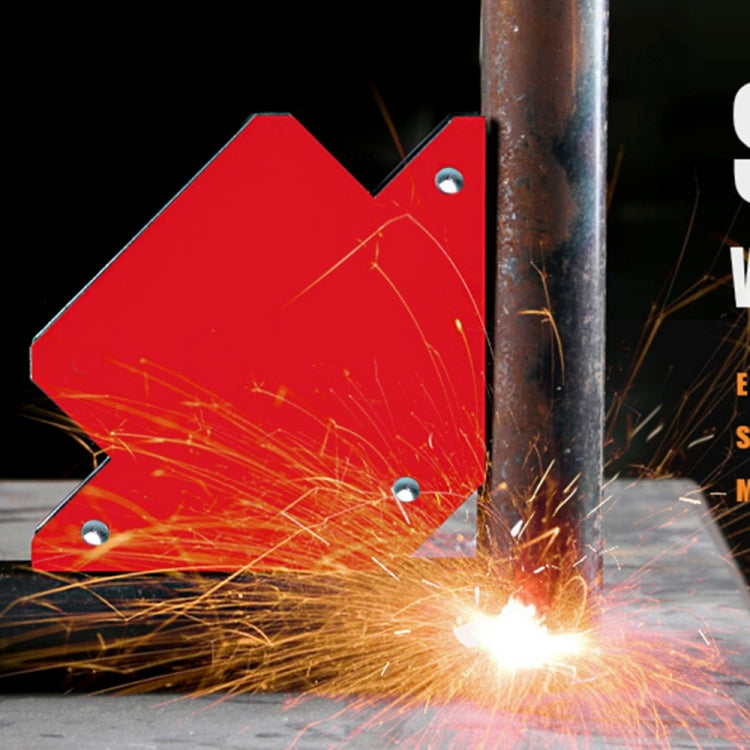 Magnetic Welding Positioner Triangular Strong Magnetic Holder, Size:50 Pounds