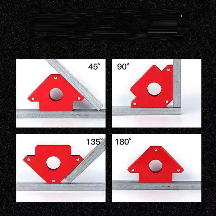 Magnetic Welding Positioner Triangular Strong Magnetic Holder, Size:50 Pounds