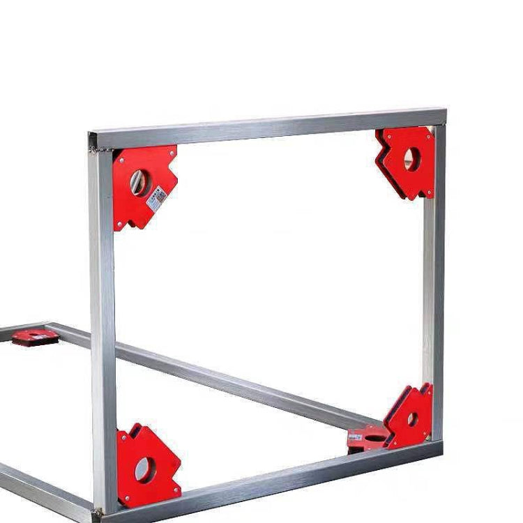 Magnetic Welding Positioner Triangular Strong Magnetic Holder, Size:50 Pounds