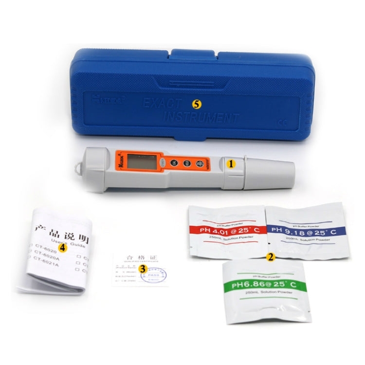 Kedida CT3030 Conductivity + Temp Meter Portable LCD Digital Water Testing Measurement Pen
