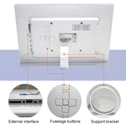 DPF-106 10.1 inch Digital Photo Frame LED Video Advertising Machine, Plug:AU Plug(White)