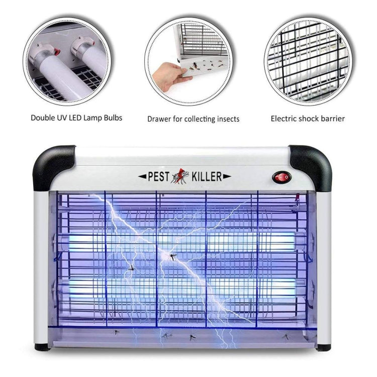 Fluorescent Lamp Household Electric Shock Mosquito Killer UV High Pressure Mosquito Killer(CN  Plug)