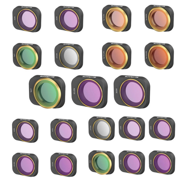 4 PCS / Set MCUV+CPL+ND4+ND8 Sunnylife MM3-FI411 For Mini 3 Pro Adjustable Filter