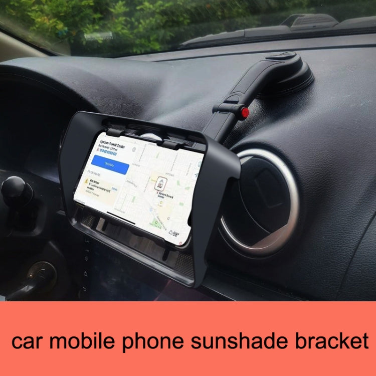 Off-road Car Sun Visor Mobile Phone Navigation Bracket, Style:Universal Adjustment Handle Type