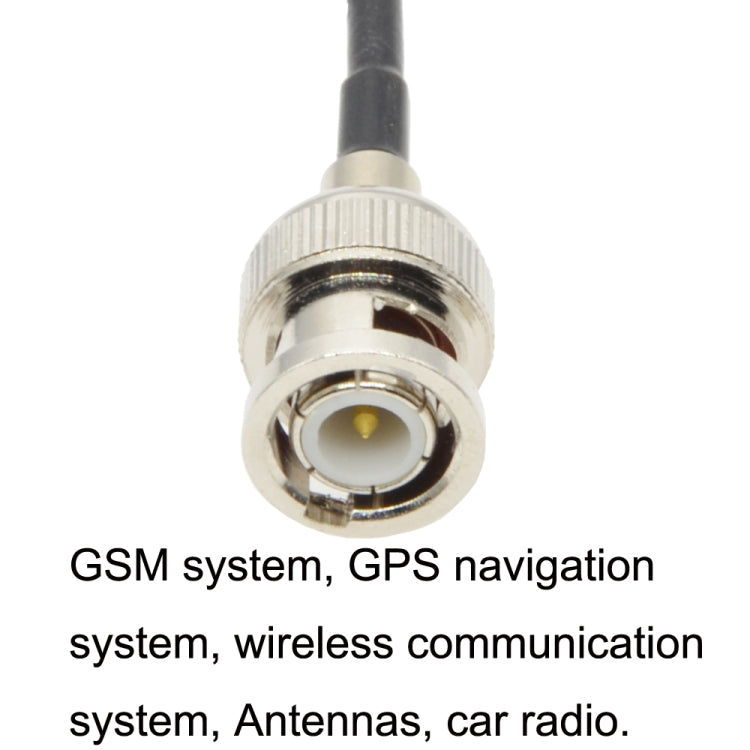 BNC Female To BNC Male RG58 Coaxial Adapter Cable, Cable Length:1m