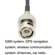 BNC Female To BNC Male RG58 Coaxial Adapter Cable, Cable Length:10m