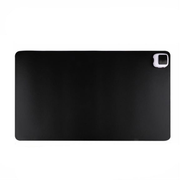 220V Electric Hot Plate Writing Desk Warm Table Mat Blanket Office Mouse Heating Warm Computer Hand Warmer Desktop Heating Plate, Color:Black Big Size, CN Plug