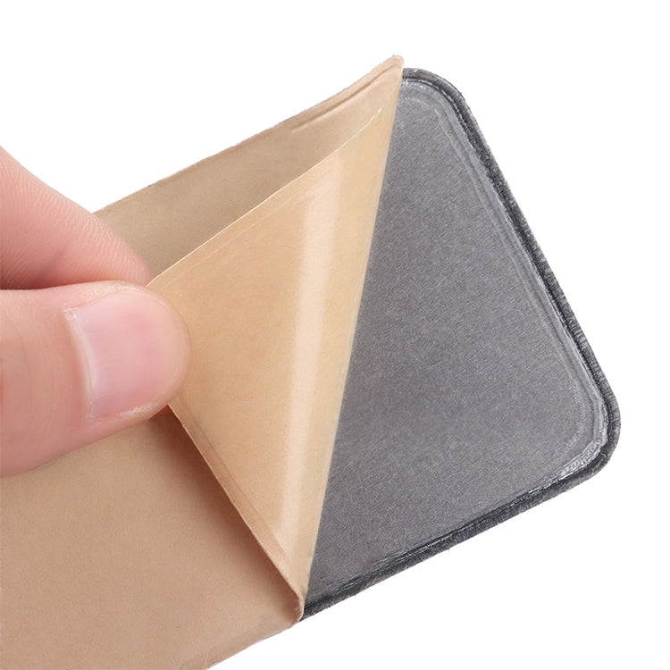 Marble Pattern Road Stretch Phone Back Plastic Card Holder Sticky Phone Clip(Red)