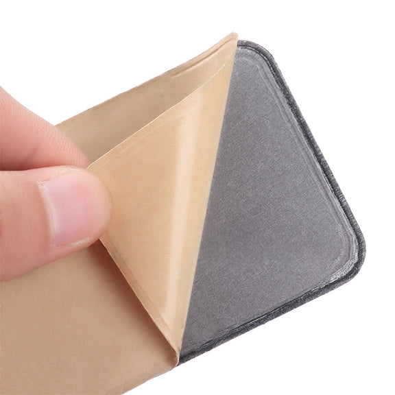 Marble Pattern Road Stretch Phone Back Plastic Card Holder Sticky Phone Clip(Black)