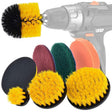 19 in 1 Household Nylon Hexagonal Electric Drill Brush Pads Scouring Sanding Disc Pad Kits - Sponges, Cloths & Brushes by PMC TechLife | Online Shopping South Africa | PMC TechLife | Buy Now Pay Later Mobicred
