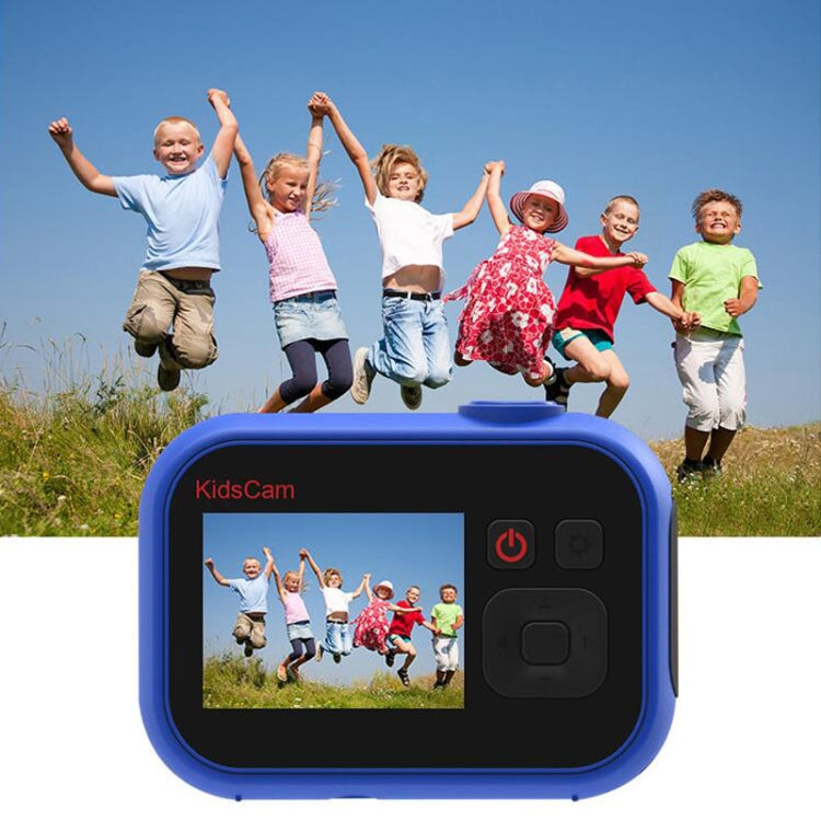 Puzzle Children Exercise Digital Camera with Built-in Memory, 120 Degree Wide Angle Lens(Yellow)