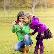Puzzle Children Exercise Digital Camera with Built-in Memory, 120 Degree Wide Angle Lens(Yellow)