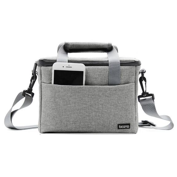 Baona BN-H001 Digital Camera Bag Casual Portable Camera Water-resistant Bag, Size:Small(Gray)