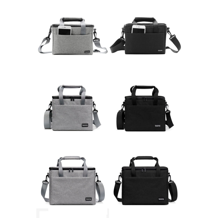 Baona BN-H001 Digital Camera Bag Casual Portable Camera Water-resistant Bag, Size:Medium(Black)