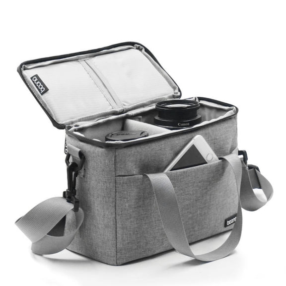 Baona BN-H001 Digital Camera Bag Casual Portable Camera Water-resistant Bag, Size:Medium(Black)